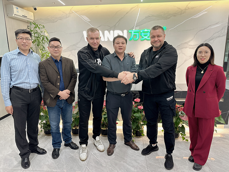 有客自远方至，俄罗斯客户莅临WANDI万安迪深化国际交流合作