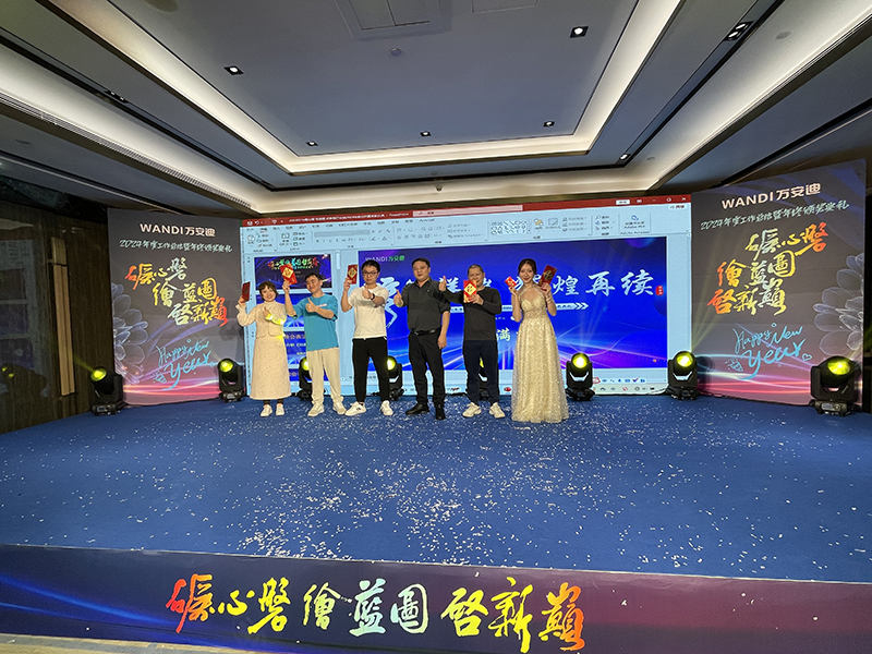 WANDI万安迪 | 砺心磐 绘蓝图 启新巅 ——2024年度工作总结暨年终颁奖典礼圆满结束